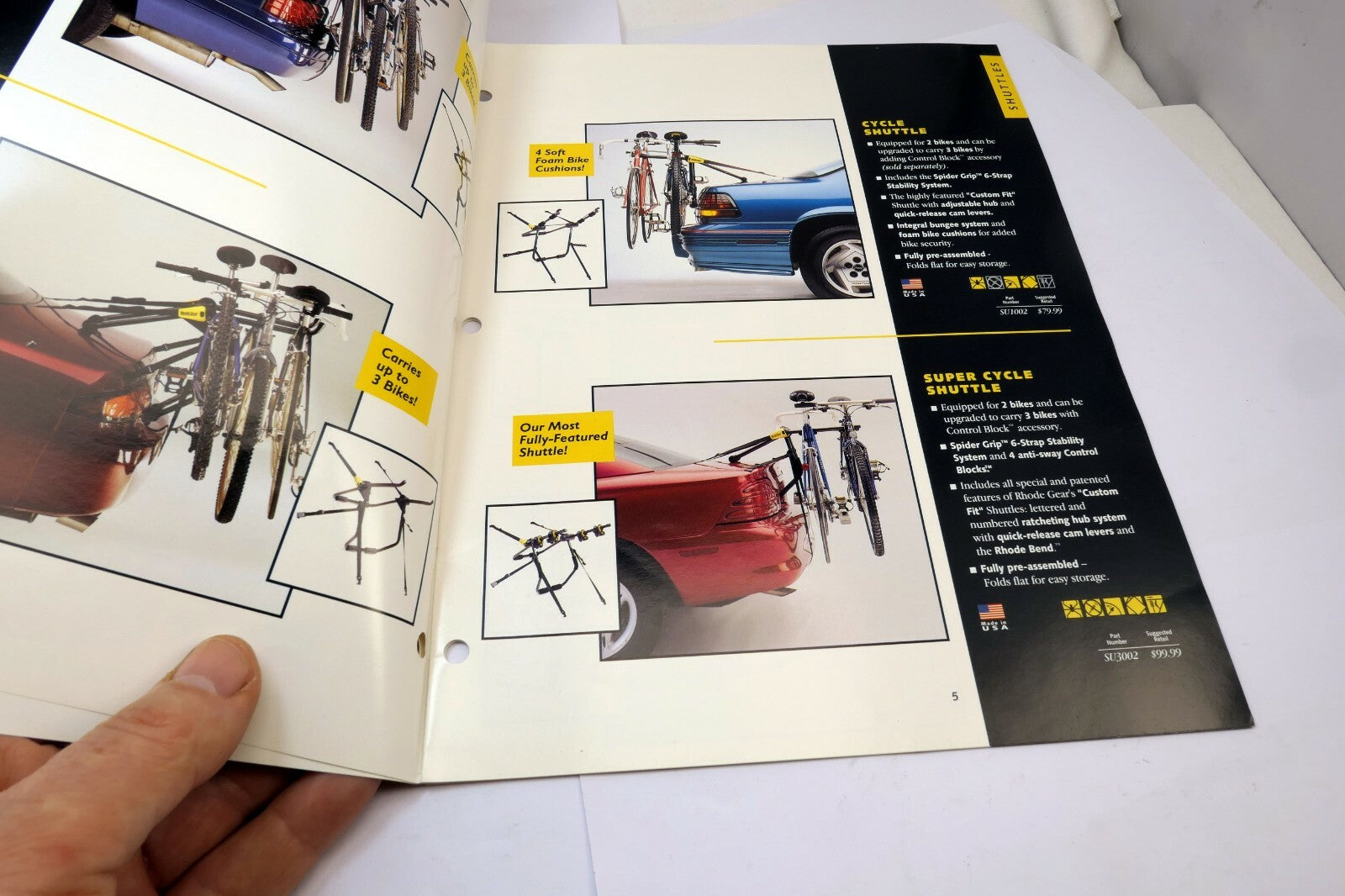 Rhode Gear 1996 CATALOG Brochure Advertising Equipment Bicycles Trailers Accesso