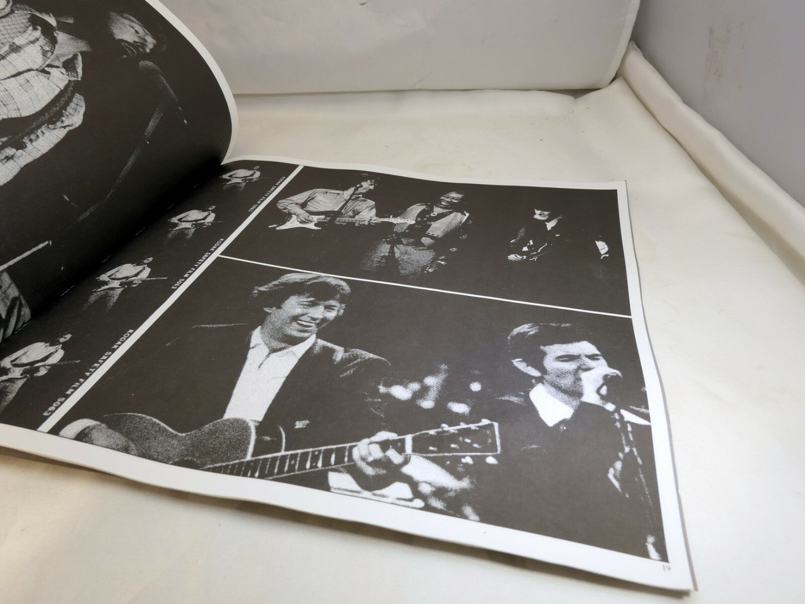 Eric Clapton crossroads 1988 book insert Polydor STDLCPTON K1