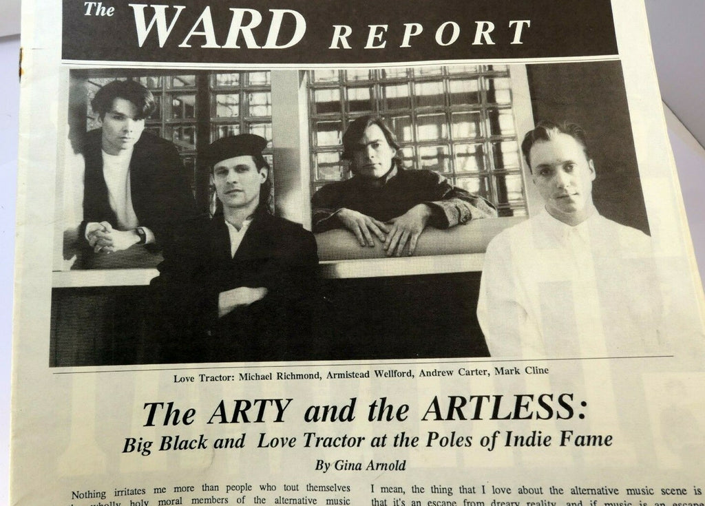 Ward report western association of rock dick jockeys 1987 music indie fame