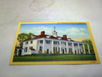 Post Card Washington's Mansion Mt. Vernon VA 134 unposted 1940's Linen house