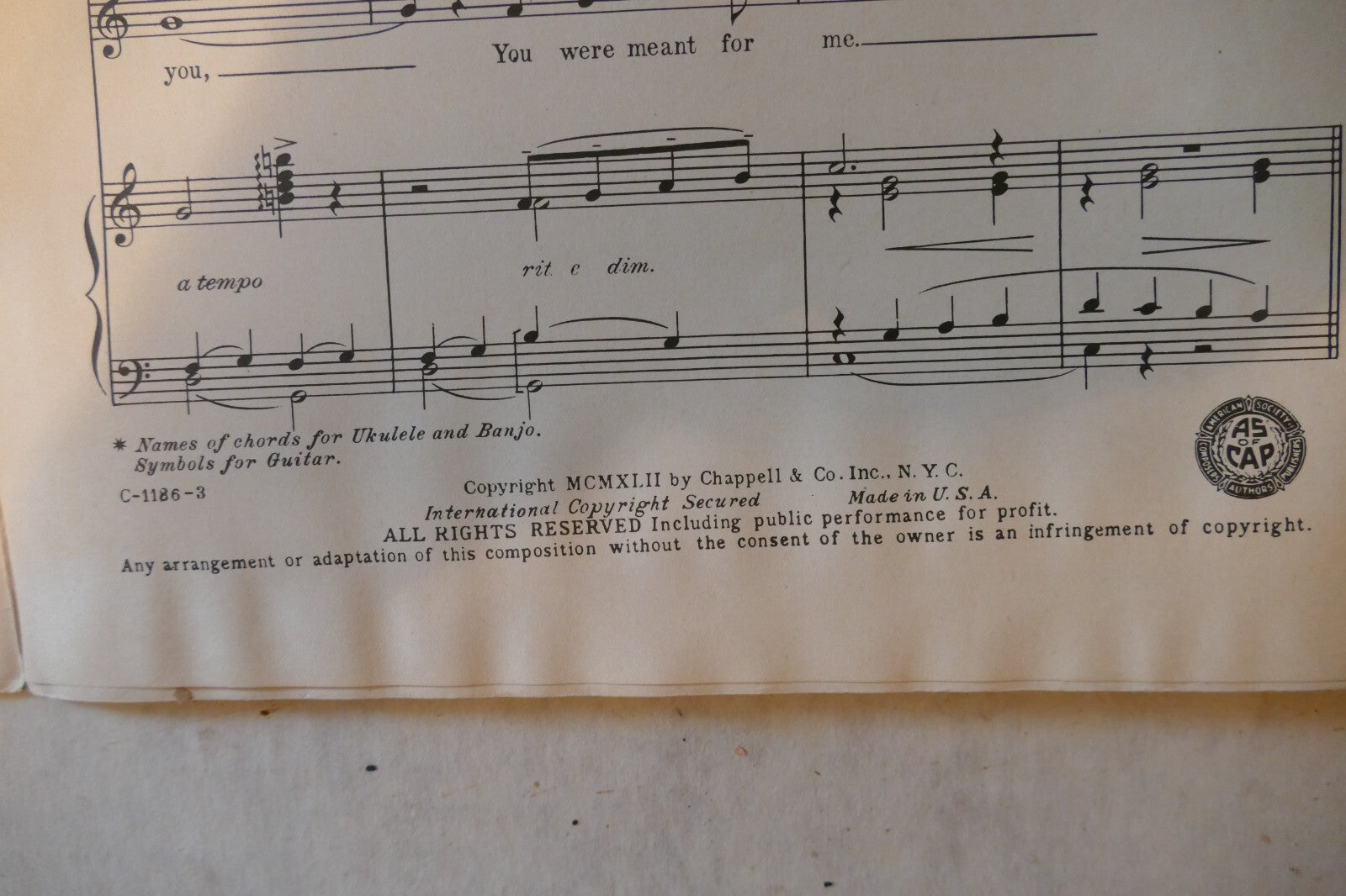 Dearly Beloved, 1942, "You Were Never Lovelier", Jerome Kern, Johnny Mercer