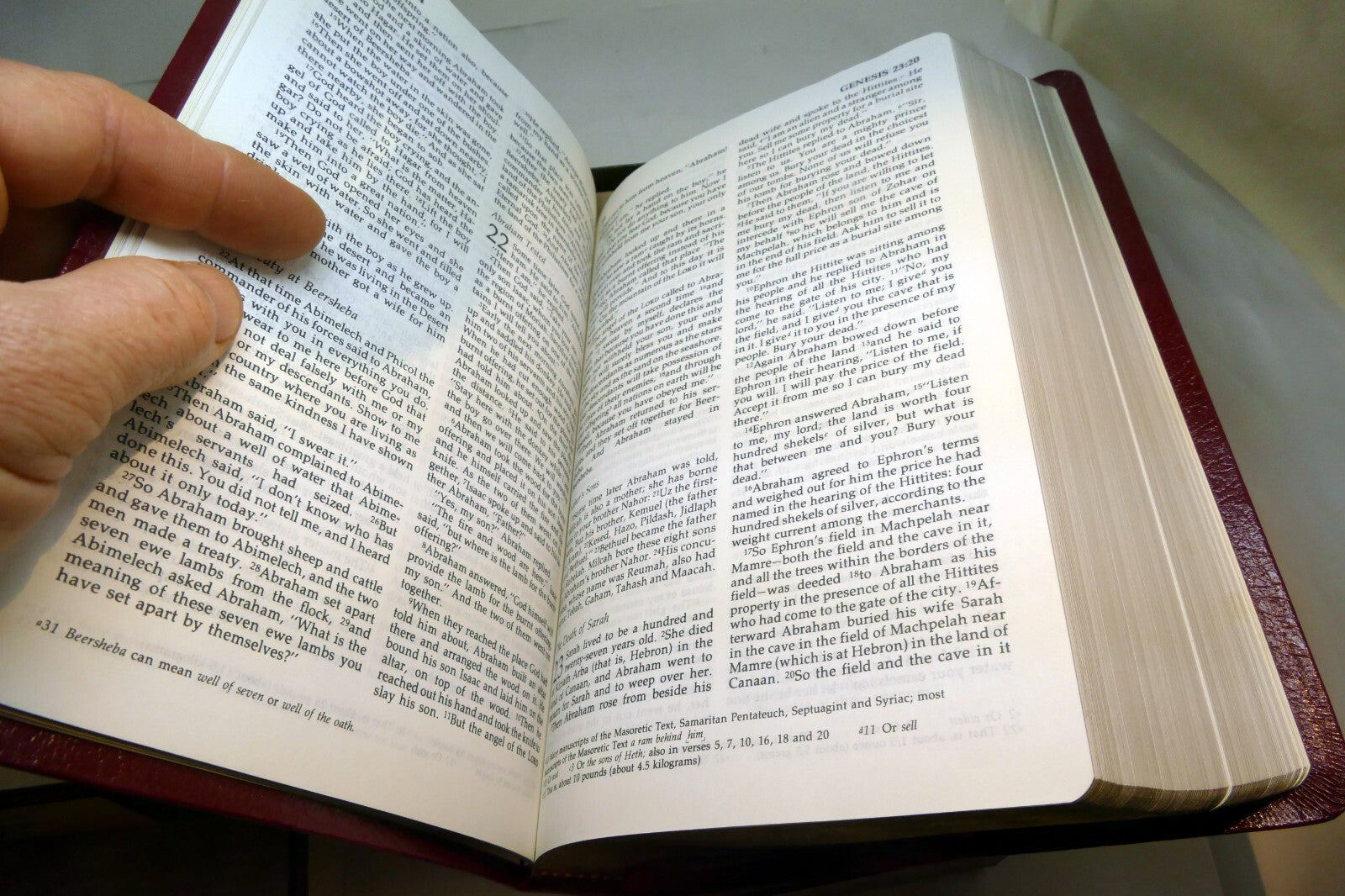Holy Bible New International Version With Red Letter 1983 ninth print