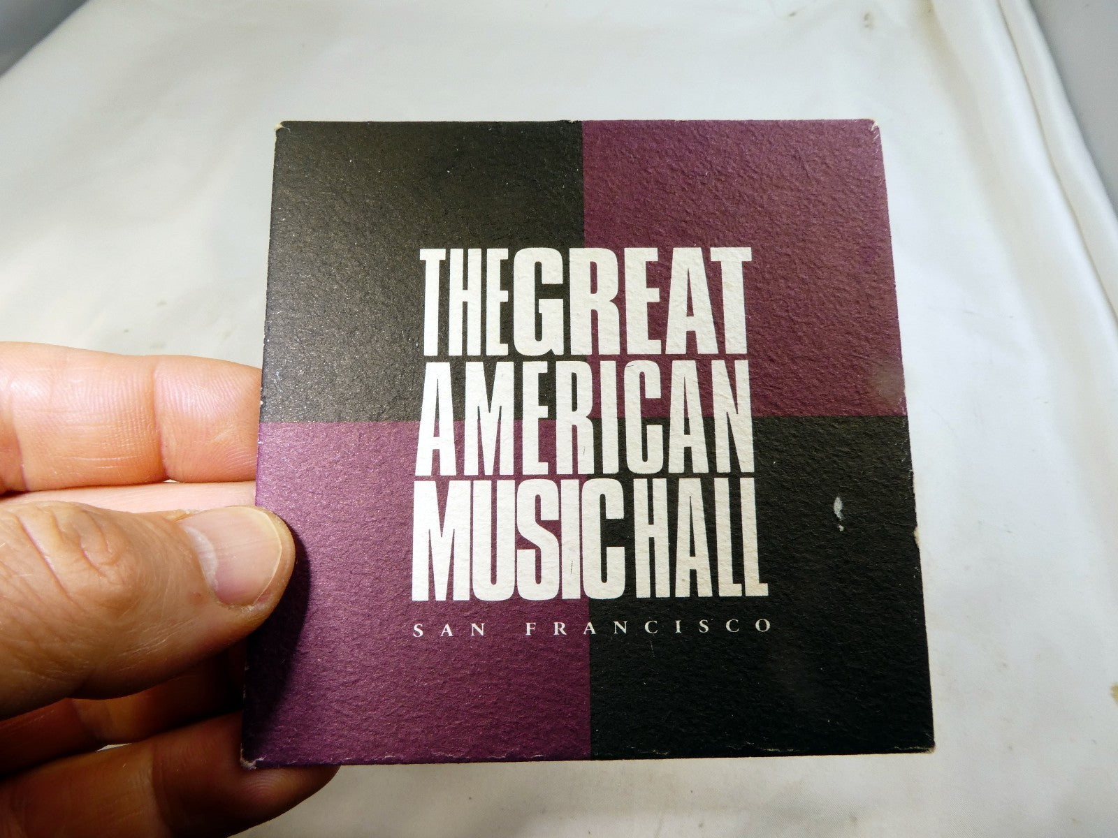 American Music Hall San Francisco Bar Coaster Beer lot  3