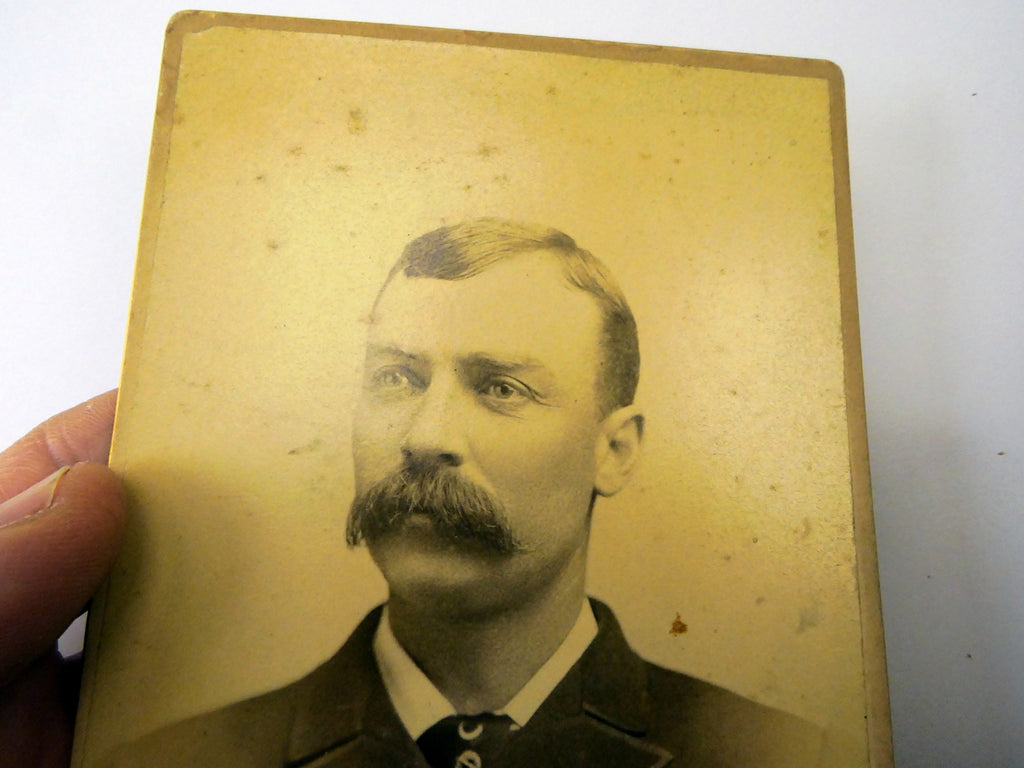 Picture Uncle Will Weidman VINTAGE ANTIQUE Photograph 4X6" Picture 1880's Kansas