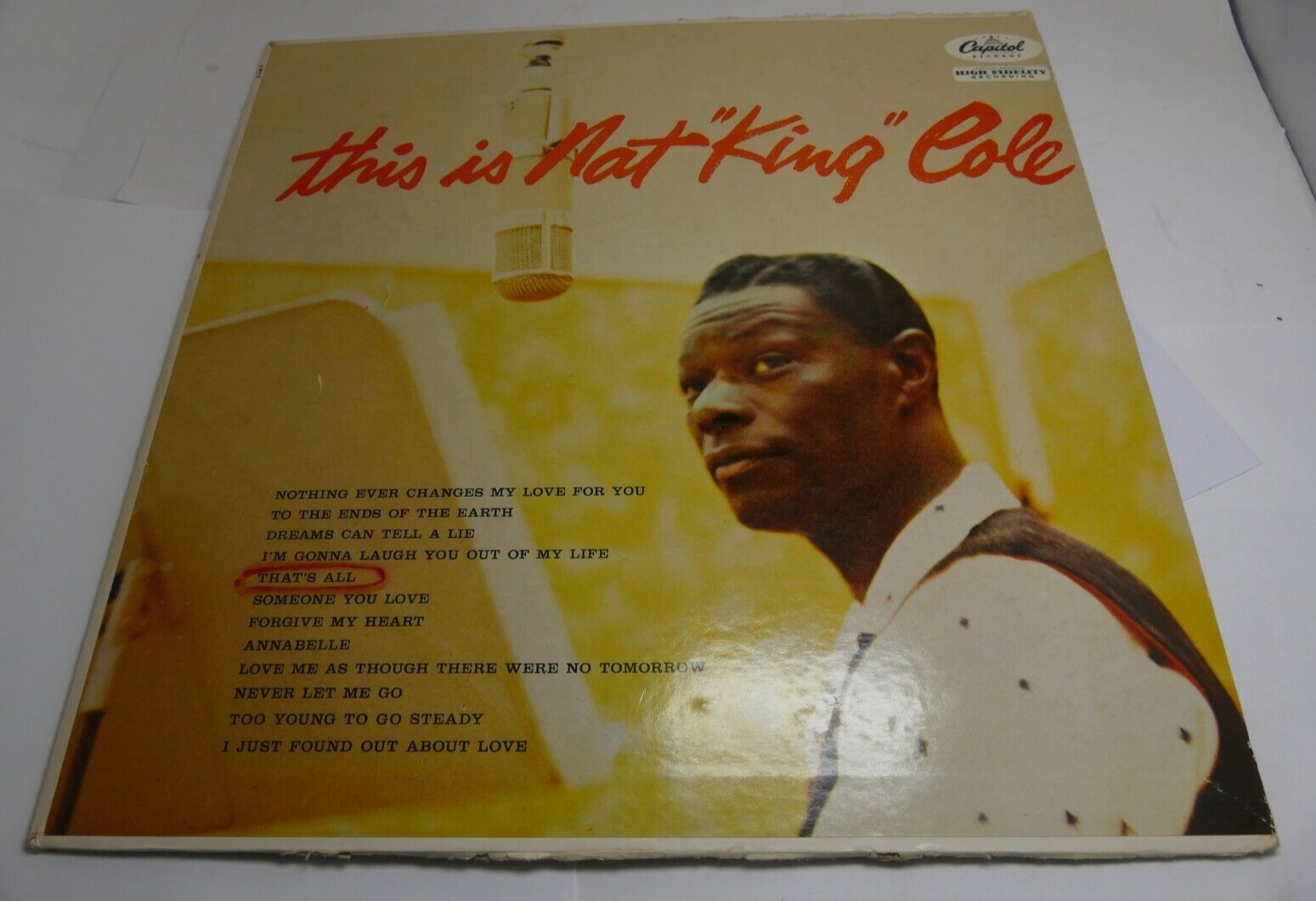 Nat king cole   this is nat "king" cole / [t870] 1962 vinyl user
