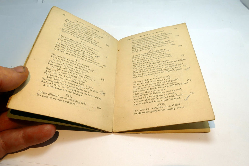 Scott's The Lay Of The Last Minstrel Walter Scott  1883 Chambers London