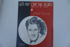 Let's Put Out The Lights 1932 by Herman Hupfield Harms Incorporated