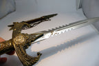 Slash Knife Dagger Made in Germany with sheaf scabbard eagle cross ornate