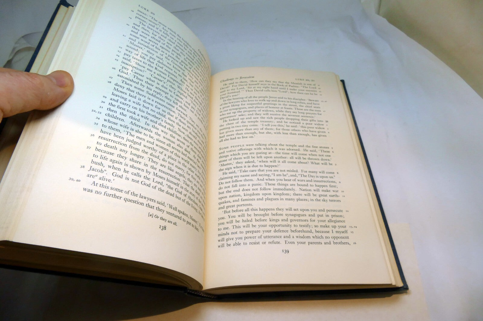 Holy Bible The New English Translation Bible New Testament 1961 Oxford Press
