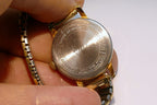 TIMEX LADIES WATCH WRISTWATCH GOLD TONE - as found as is parts repair