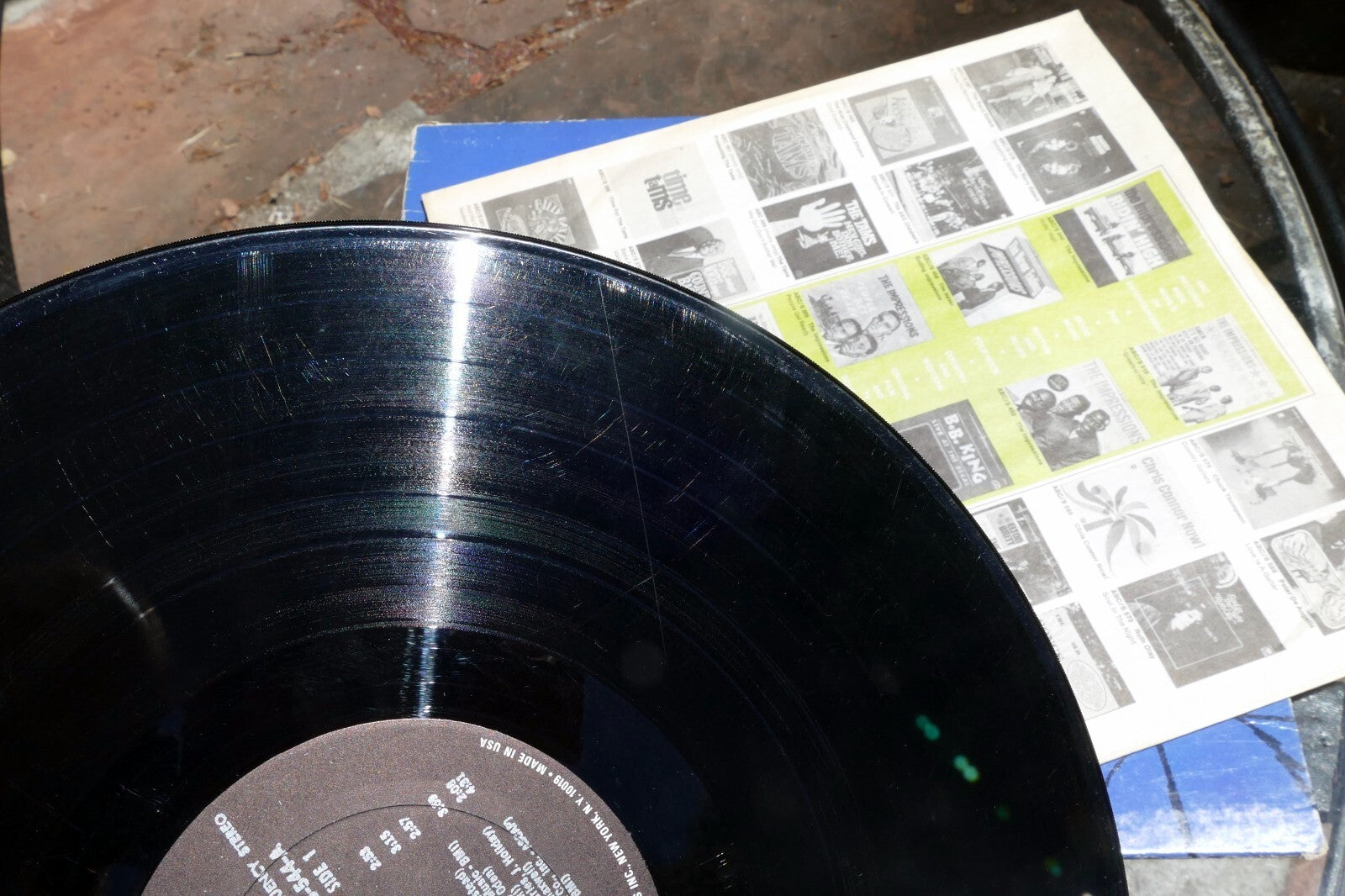 Ray Charles Crying Time LP A  544 ABC Paramount Records LP album