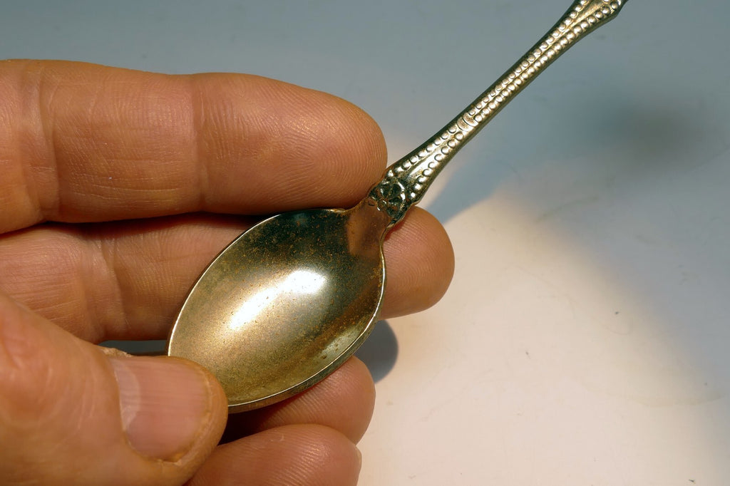 April Souvenir Spoon Collectible Enamaled made in Germany
