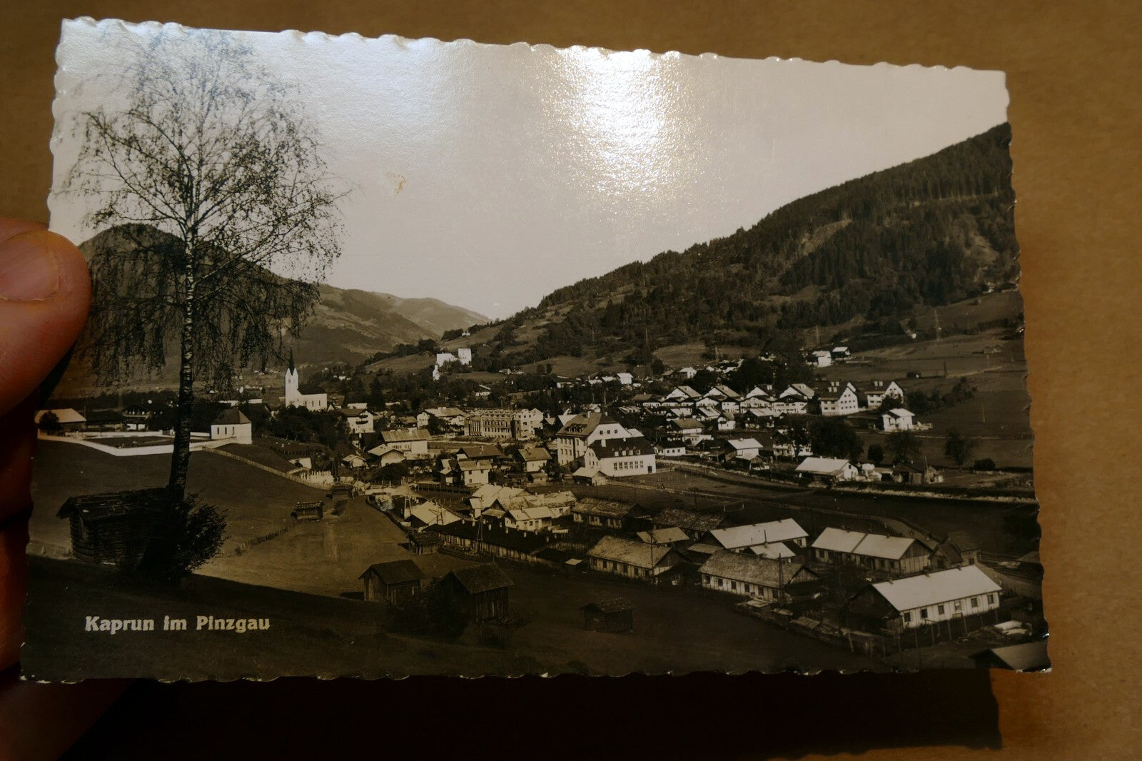 Kaprun im Pinzgau Austria  landscape Alps postcard 1930's - unposted