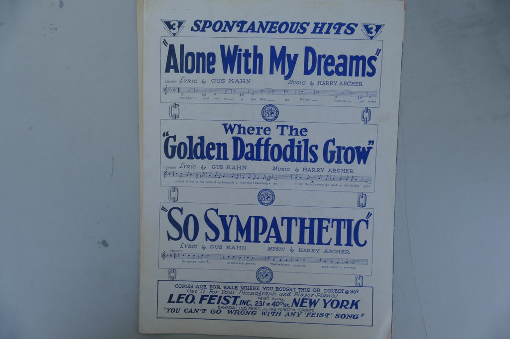 It Happened In Monterey 1930 by Mabel Wayne and Billy Rose, Leo Feist Inc.