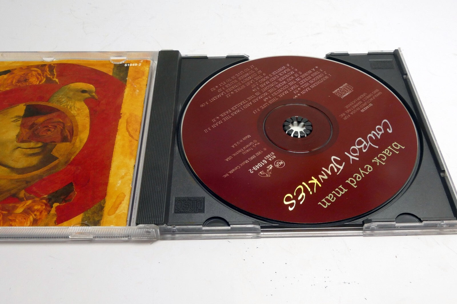 Black Eyed Man - Audio CD By Cowboy Junkies RCA 07863 61049-2 - VERY GOOD
