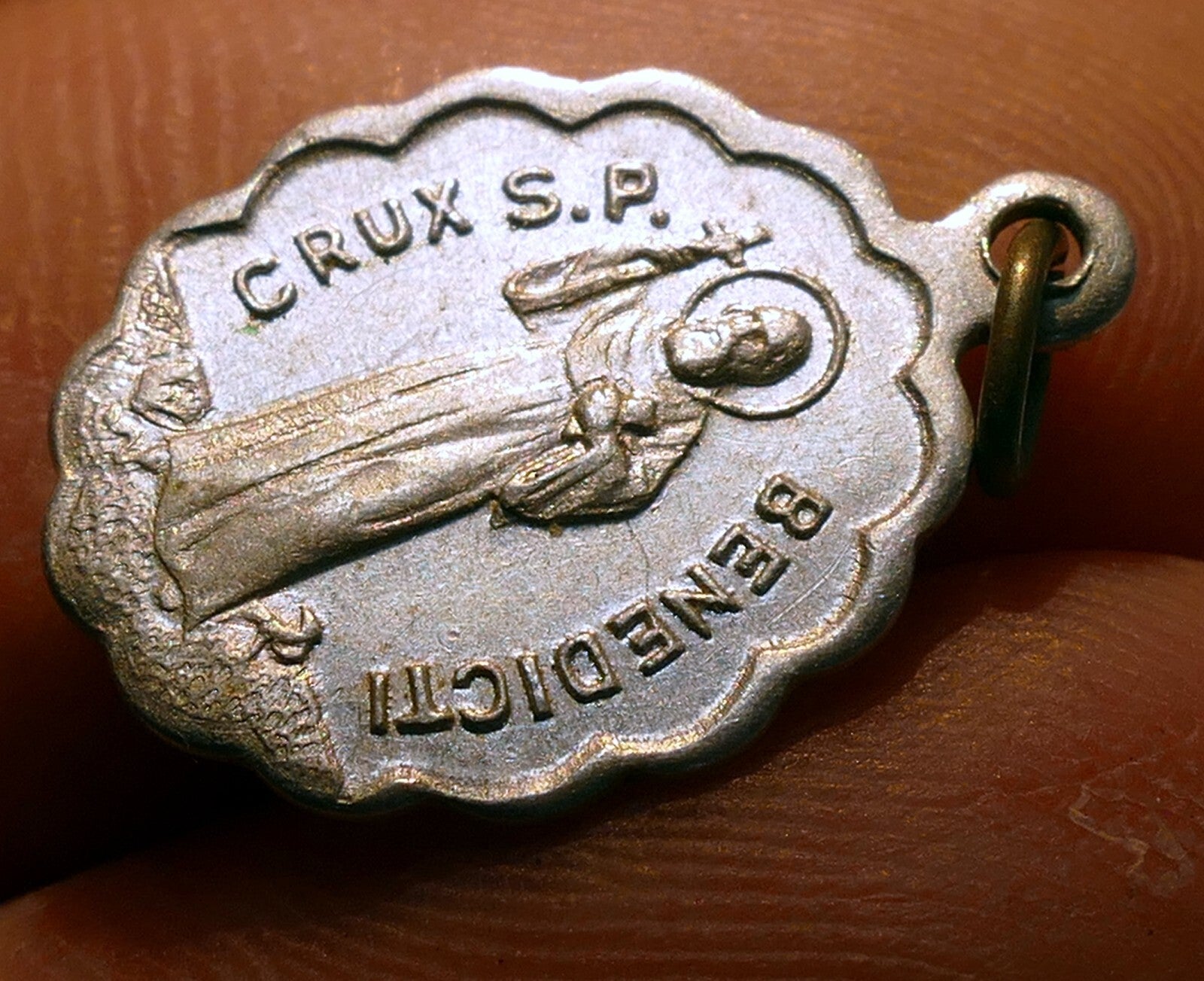 Crux S. P. Benedicti Pendant - vintage