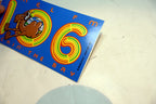 KMEL106 fm  Rockin The Bay Bumper Sticker VINTAGE 1980'S rainbow cammel