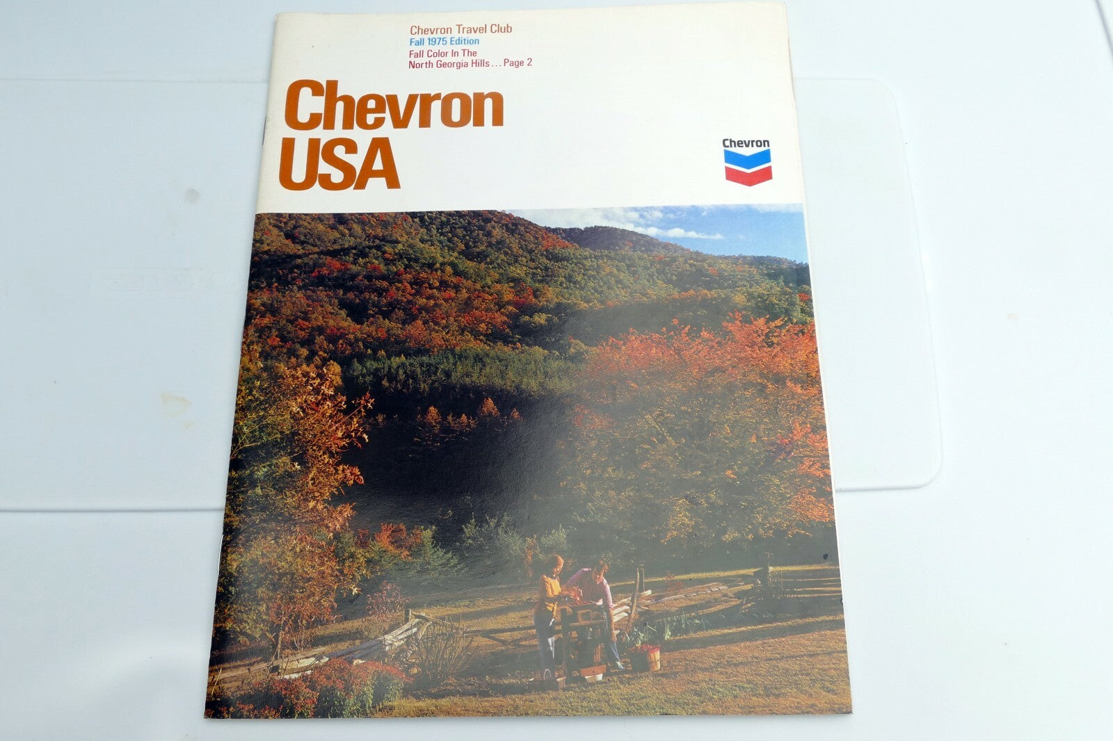 Fall 1975 Chevron USA Travel Club Magazine Zion Park, Santa Cruz, Georgia Hills 