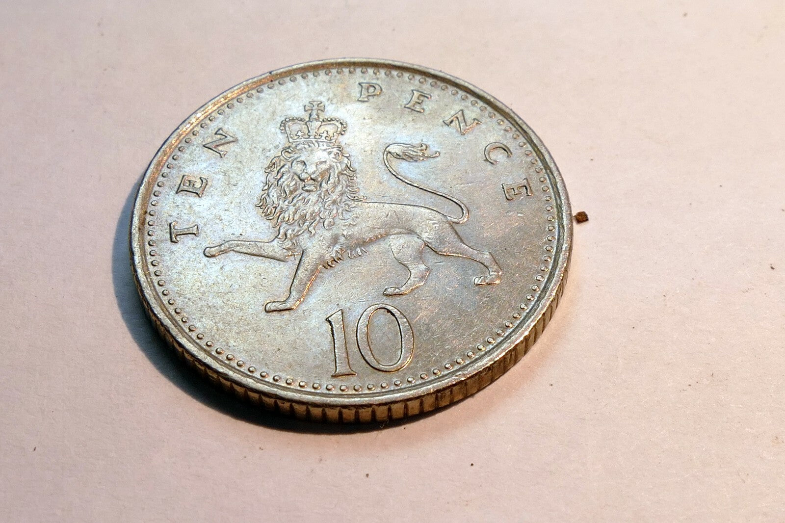 Ten Pence Coin Elizabeth II 1992 GREAT BRITAIN 10 TEN PENCE UK Lion