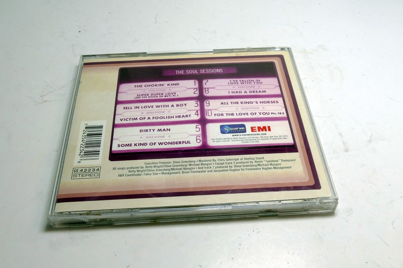 The Soul Sessions - Audio CD By Joss Stone - VERY GOOD