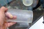 Sasaki RAIN 10oz Flat Tumbler Glasses Set of 5 lot 5.5" tall