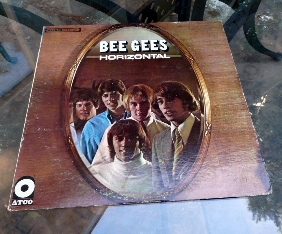Bee gees horizontal lp 1968 atco sd 33 233 vinyl lp record  r36 vg