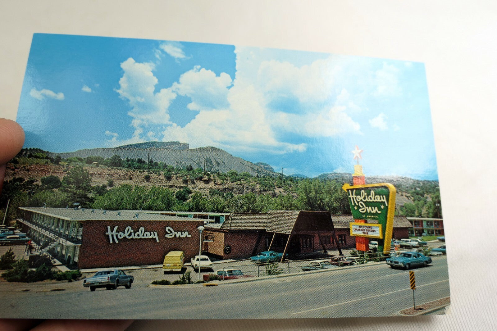 Durango Holiday Inn Colorado Americana Post Card 1960's vintage US