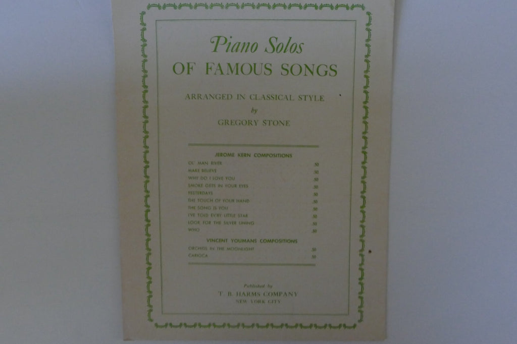 Who?, 1925, from "Sunny", by Otto Harbach, Oscar Hammerstein 2nd and Jerome Kern