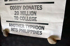 San Francisco Examiner Newspaper "Absentee Vote Delay Tally " Poster vintage