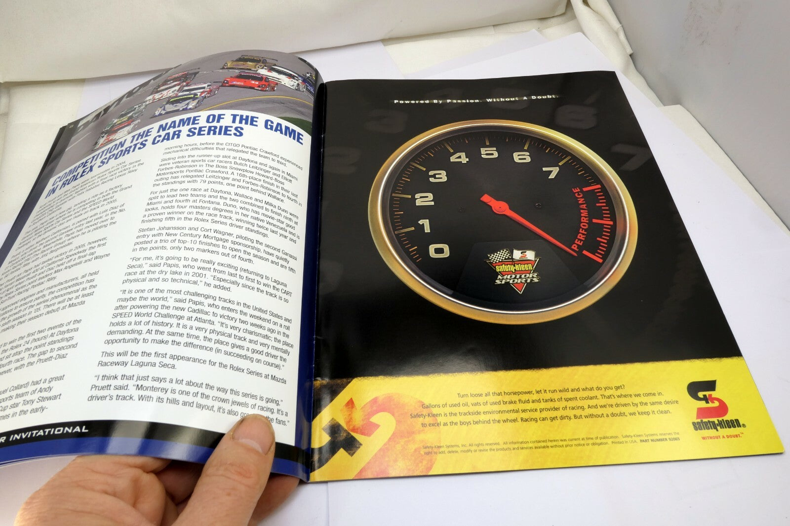 Mazda Laguna Seca Raceway 2005  Road & Track 250 round  Grand -Am Brochure