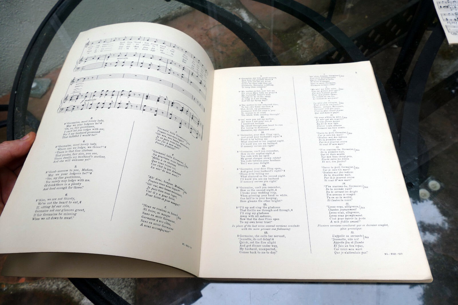 Sixty France Folk-Songs sheet music edited J. Tiersot  1915 Boston USA