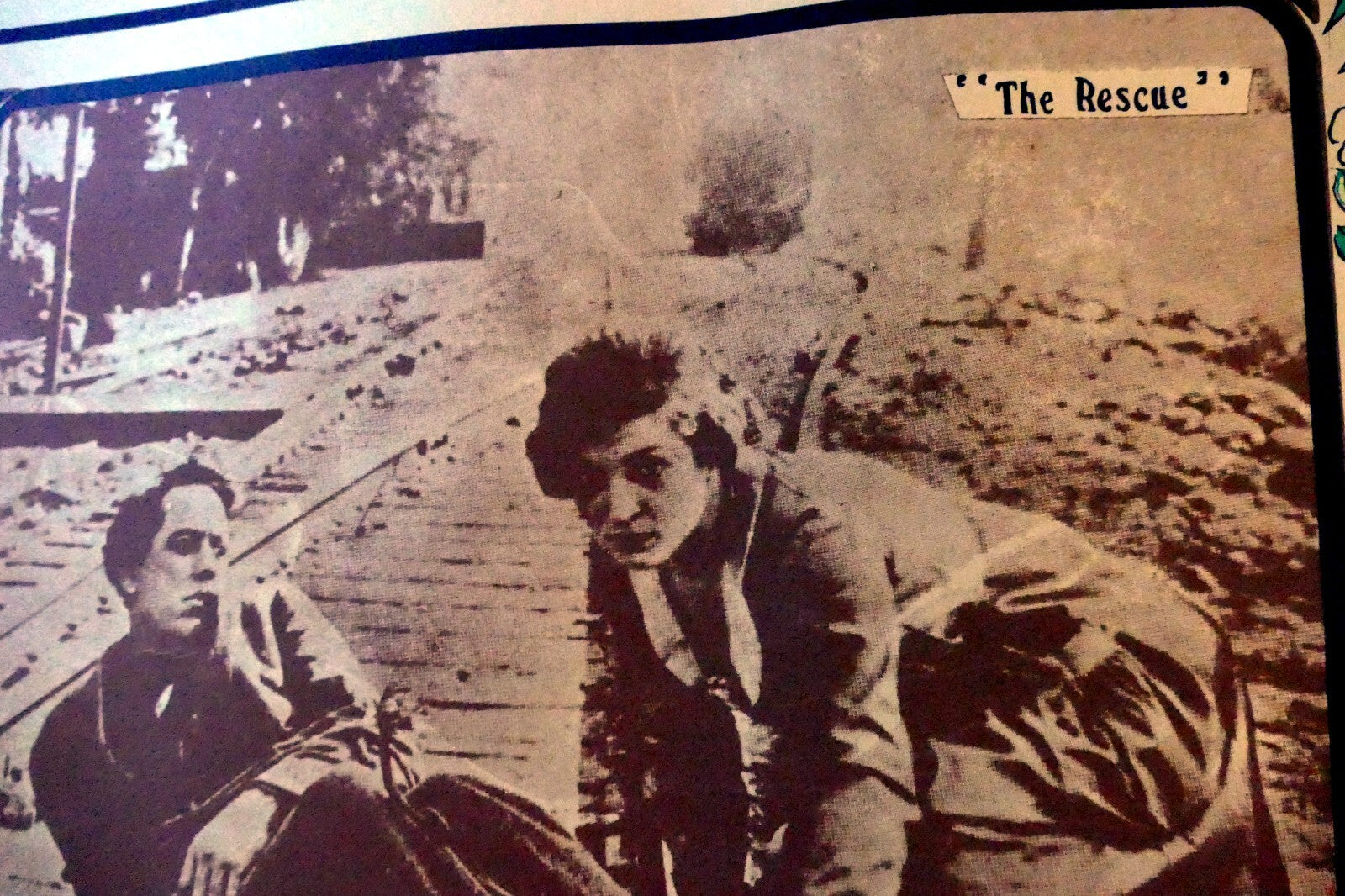 " The Rescue " black and white movie poster We got your mama, we're get you too