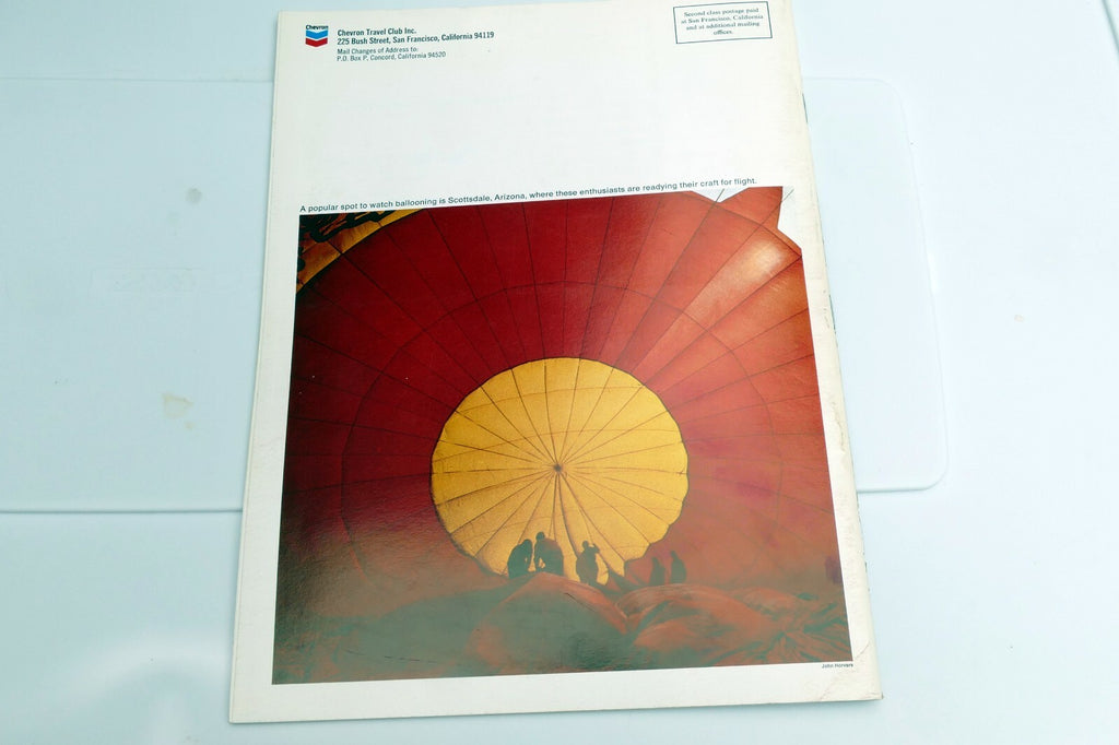 Fall 1975 Chevron USA Travel Club Magazine Zion Park, Santa Cruz, Georgia Hills 