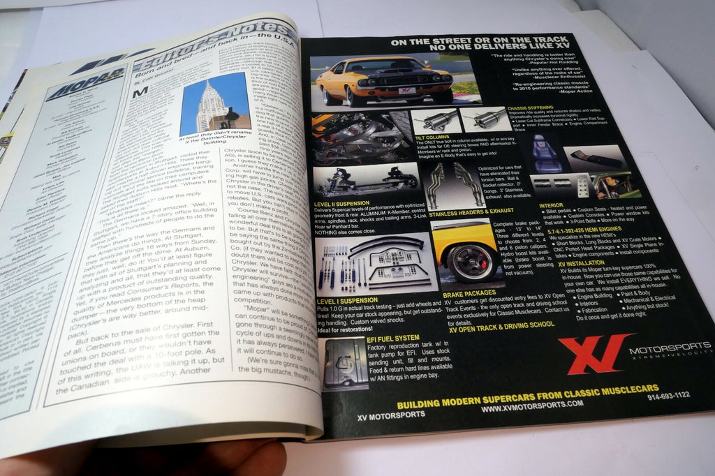 MOPAR Action Magazine October 2007 SuperCuda 821 Pump GAS Cruiser  '71 smallbloc