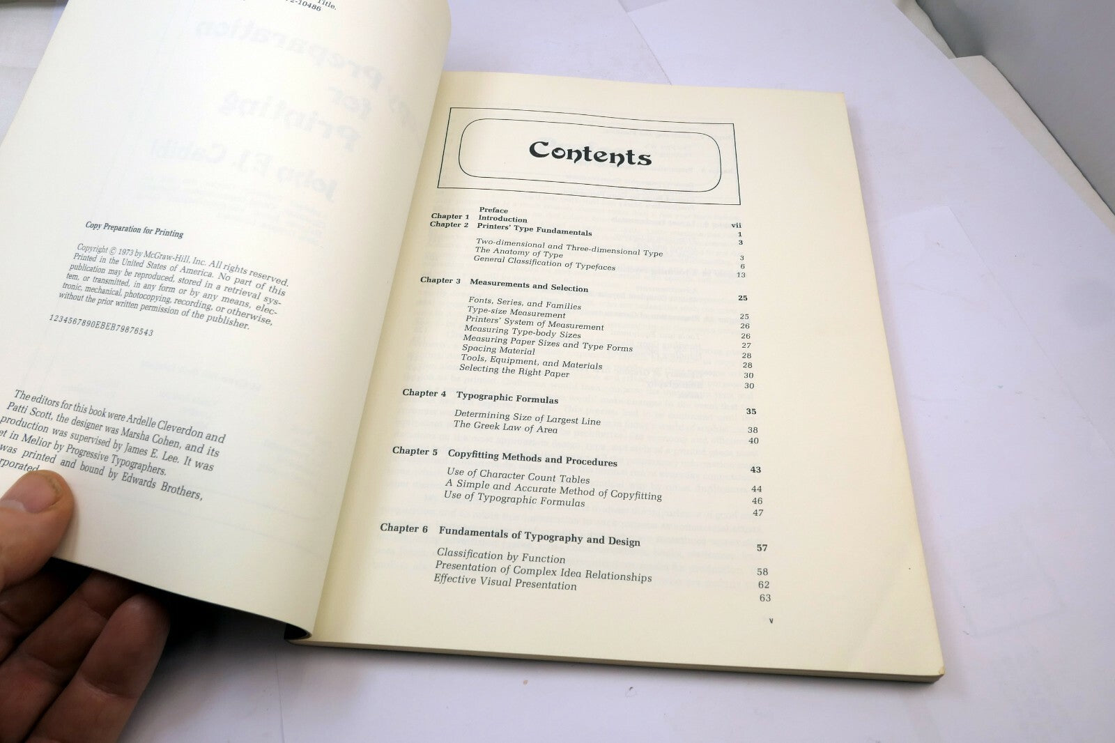 Copy Preparation for Cabibi Printing