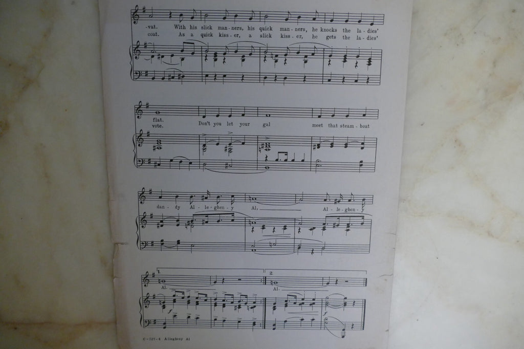 Allegheny Al 1937 by Jerome Kern from High, Wide And Handsome