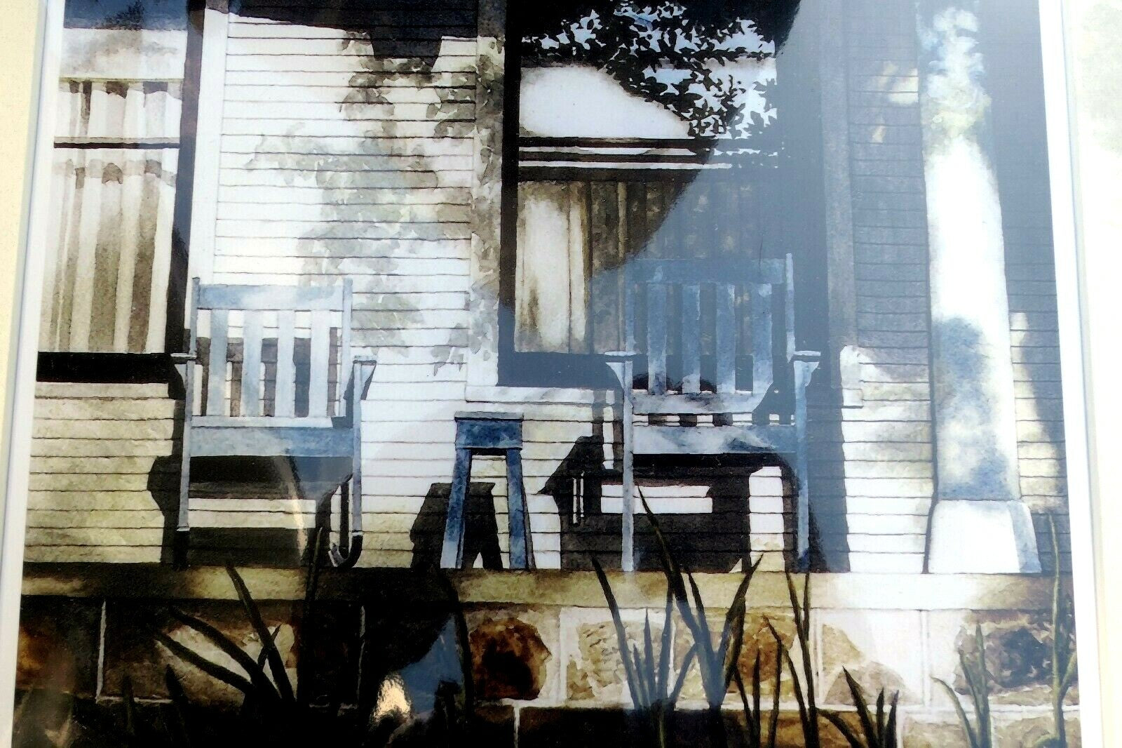 Giclee print brown county artist james oblack 52/500 signed limited edition