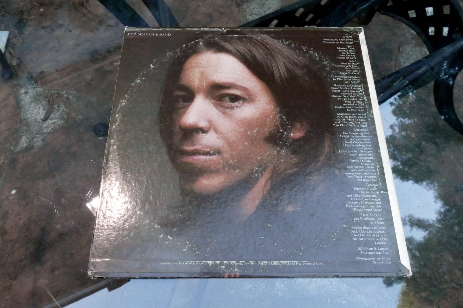 Boz Scaggs & Band C30796 Record 12" Vinyl