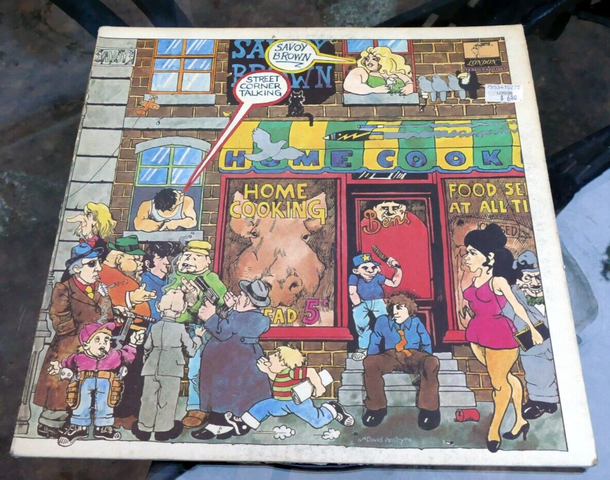 Savoy brown street corner talking usa 12” vinyl parrot – pas 71047 sahs 1600 th
