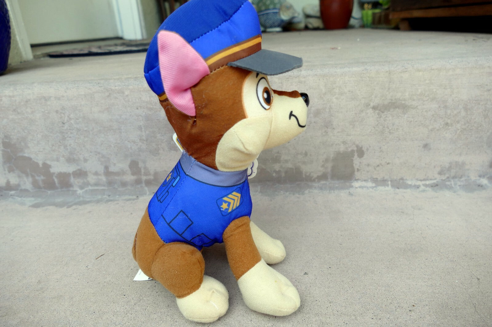 Paw Patrol Chase Pillow Pet Nickelodeon Dog Police Canine 10" Puppy 