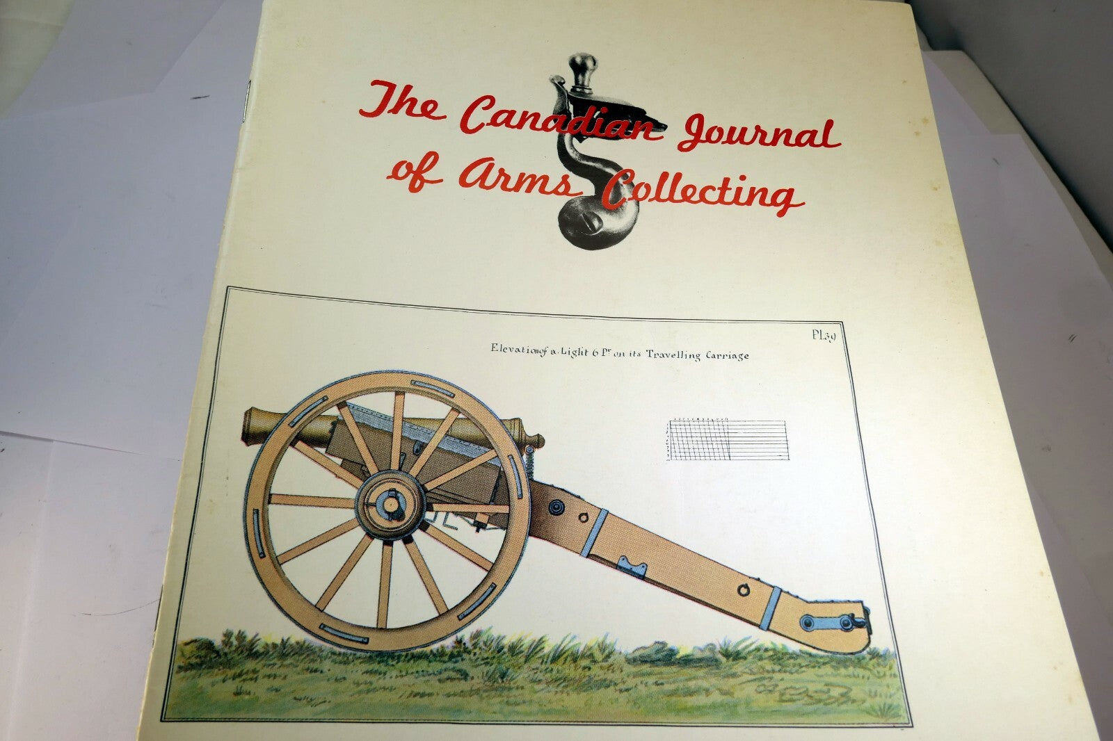 Canadian Journal of Arms Collecting August 1970 Vol 8 No 1 Travelling Carriage