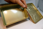 "Night before Christmas"  Book Shaped Tin with box mouse sleep - boxed
