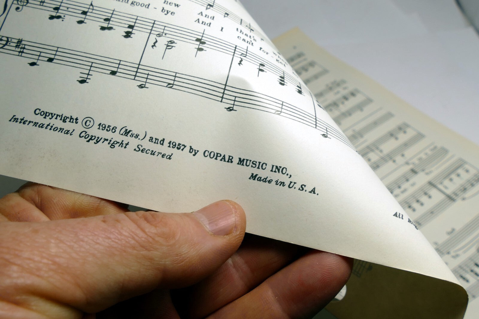 My Shoes Keep Walking Back to You  Ray Price Mitchell 1957 Sheet Music