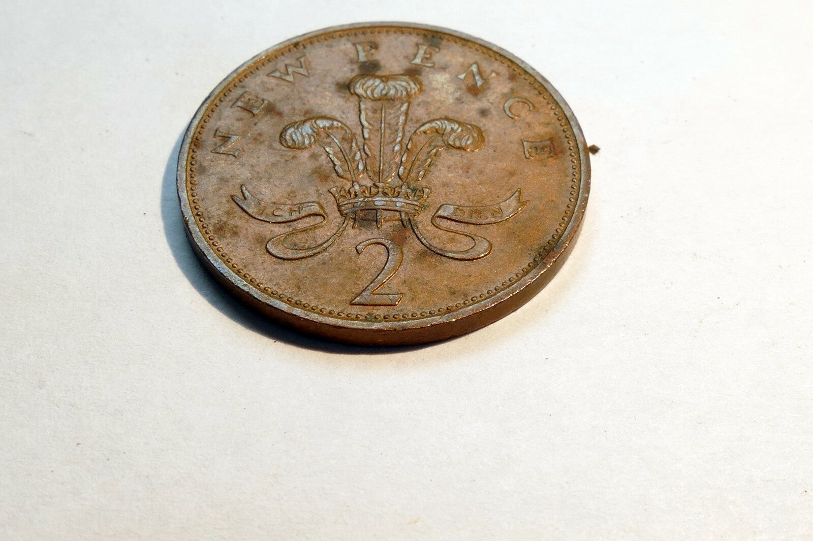 New 2 Pence Coin Elizabeth II 1975 GREAT BRITAIN Two PENCE UK