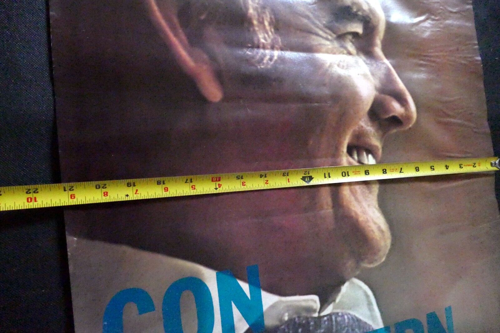 UNIDOS POSTER George McGovern For President 1972 Original 21x28" vintage
