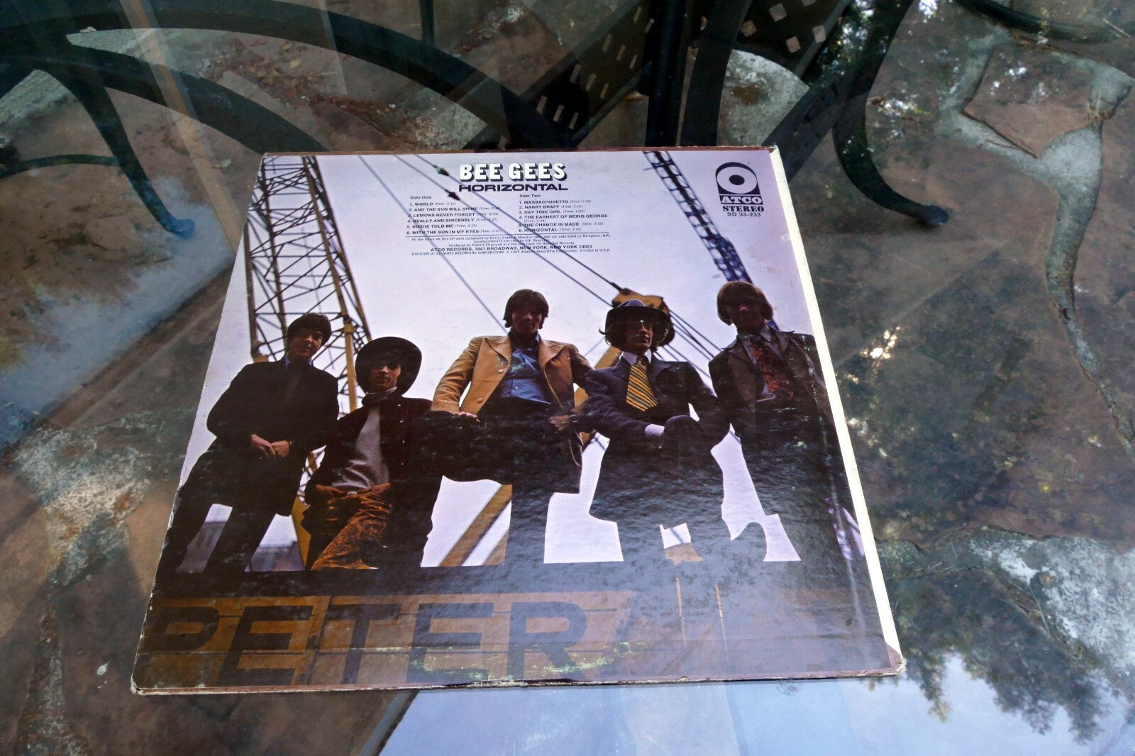 BEE GEES Horizontal LP 1968 ATCO SD 33-233 Vinyl LP Record -R36 VG