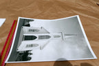 St. Teresa of Avila Church California 11X14" Black & white Picture Photo Sonoma