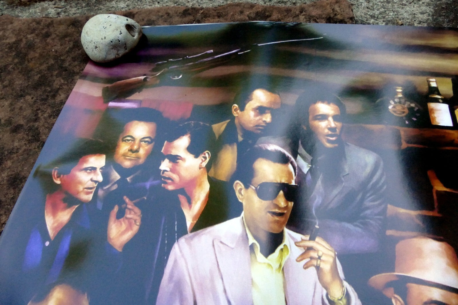 THE MEETING - TV & MOVIE GANGSTER Mafia Cosa Nostra 24x36" Large wall poster