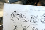 Old WAYS and NEW WAYS No 4 HENRY HEATH CARICATURE PRINT  1840 Victorian