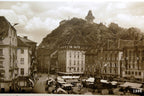 Graz. schloßberg 1941 austria cityscape alps postcard   unposted